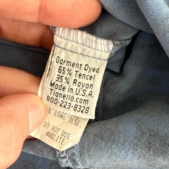 Tianello Oversized Leopard Print Cowl Neck Blouse - Size S - Picture 13 of 14